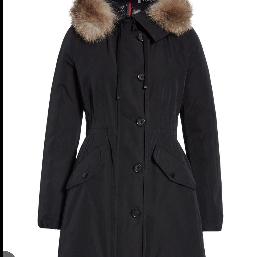 Moncler  Black Monticole Parka